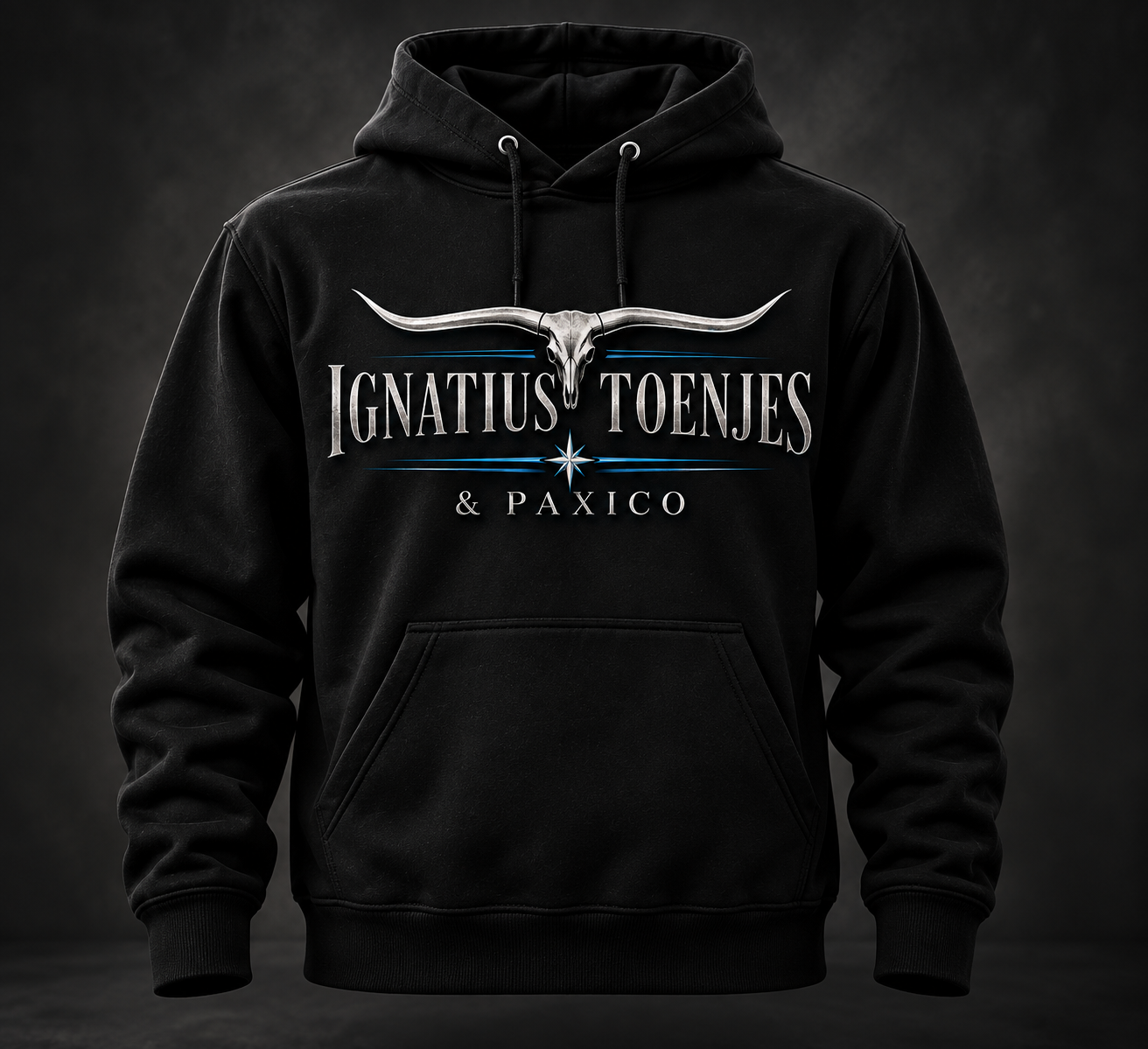 Black Ignatius Toenjes and Paxico hoodie preview