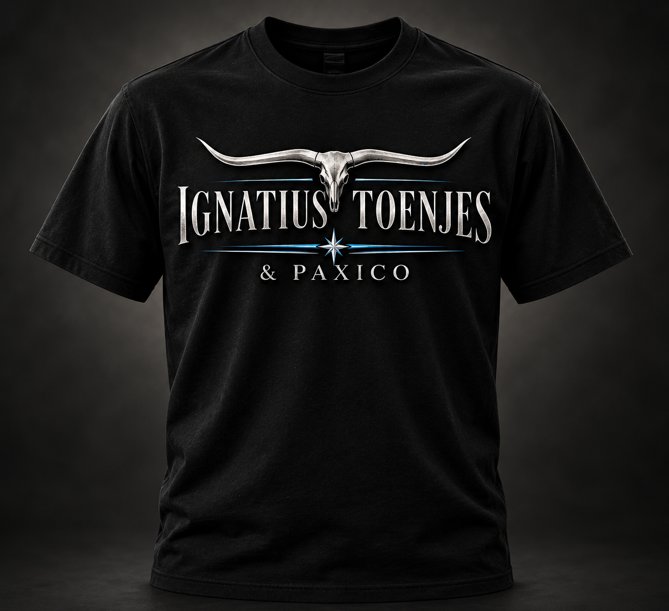 Black Ignatius Toenjes and Paxico T-shirt preview